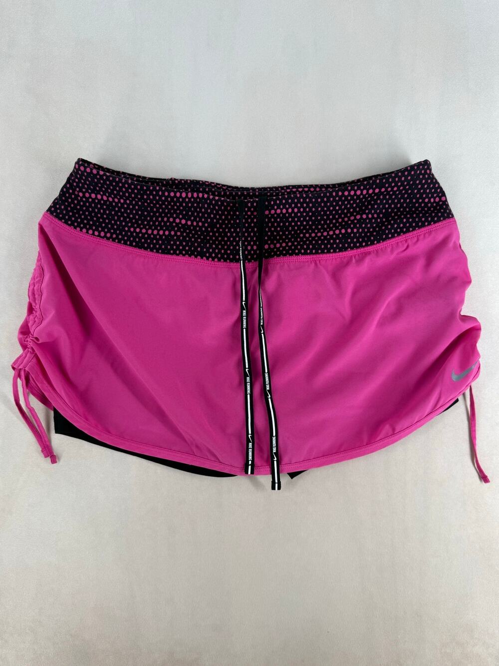 Nike Dri-FIT Pink Printed Waist Running Skort Women’s Medium